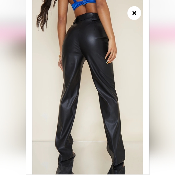 PLT Vegan leather Pants NWT - Picture 10 of 15